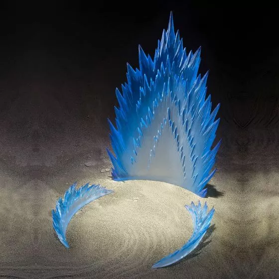 Dragon Ball Z Power Up Aura Energy Blue Tamashii Effect