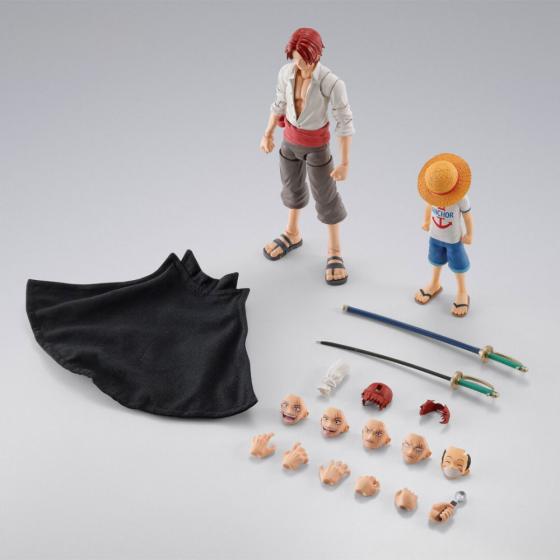 One Piece / Figuren Shanks & Monkey.D.Luffy -Childhood- S.H.Figuarts Bandai