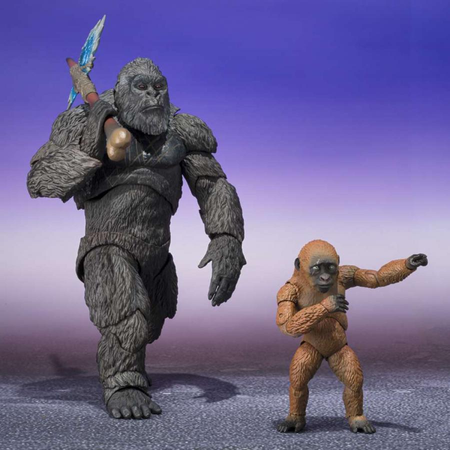 Godzilla / Action Figure Suko & Mothra from Godzilla x Kong : The New Empire (2024) S.H.MonsterArts