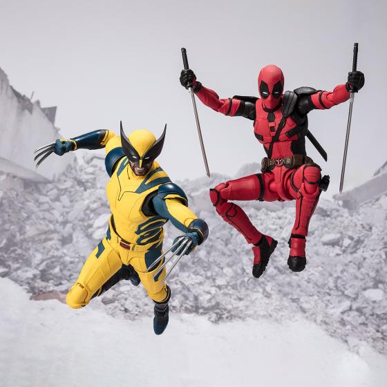 Marvel - Deadpool & Wolverin / Figurine Wolverin S.H.Figuarts Bandai