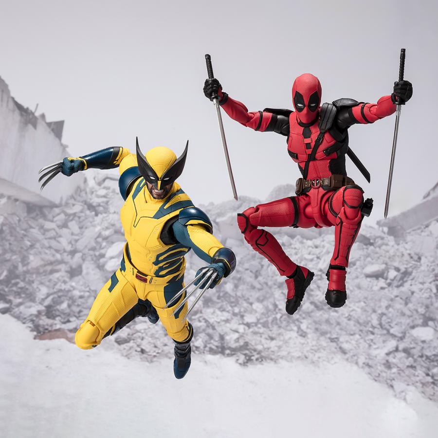 Marvel - Deadpool & Wolverine / Figur Wolverine S.H.Figuarts Bandai