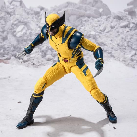 Marvel - Deadpool & Wolverin / Figurine Wolverin S.H.Figuarts Bandai