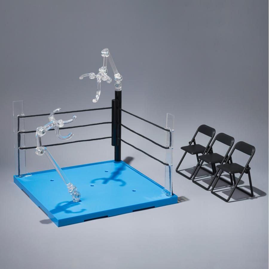 Zubehör Act Ring Corner & Folding Chair Set Neutral - Tamashii Stage