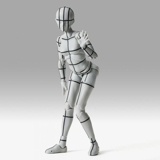 Body Chan / Figure Body-Chan - Sports Edition Wire Frame (Gray Color Ver.) - S.H.Figuarts