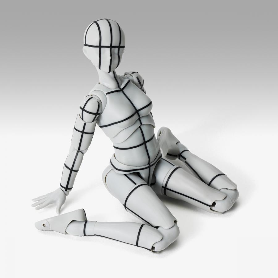 Body Chan / Figure Body-Chan - Sports Edition Wire Frame (Gray Color Ver.) - S.H.Figuarts