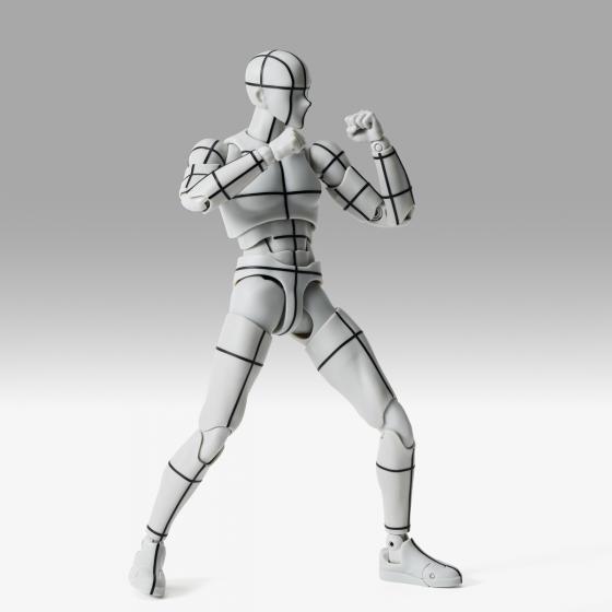 Body Kun/ Figure Body-Kun- Sports Edition Wire Frame (Gray Color Ver.) - S.H.Figuarts