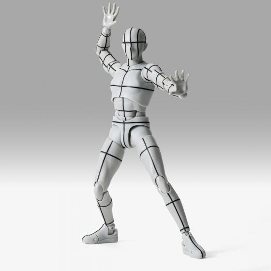 Body-Kun/ Figurine Body-Kun- Sports Edition Wire Frame (Gray Color Ver.) - S.H.Figuarts