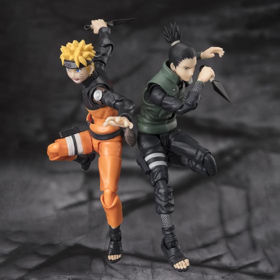 Naruto: Shippuden / Figur Shikamaru Nara - Brillanter Stratege - S.H.Figuarts Bandai