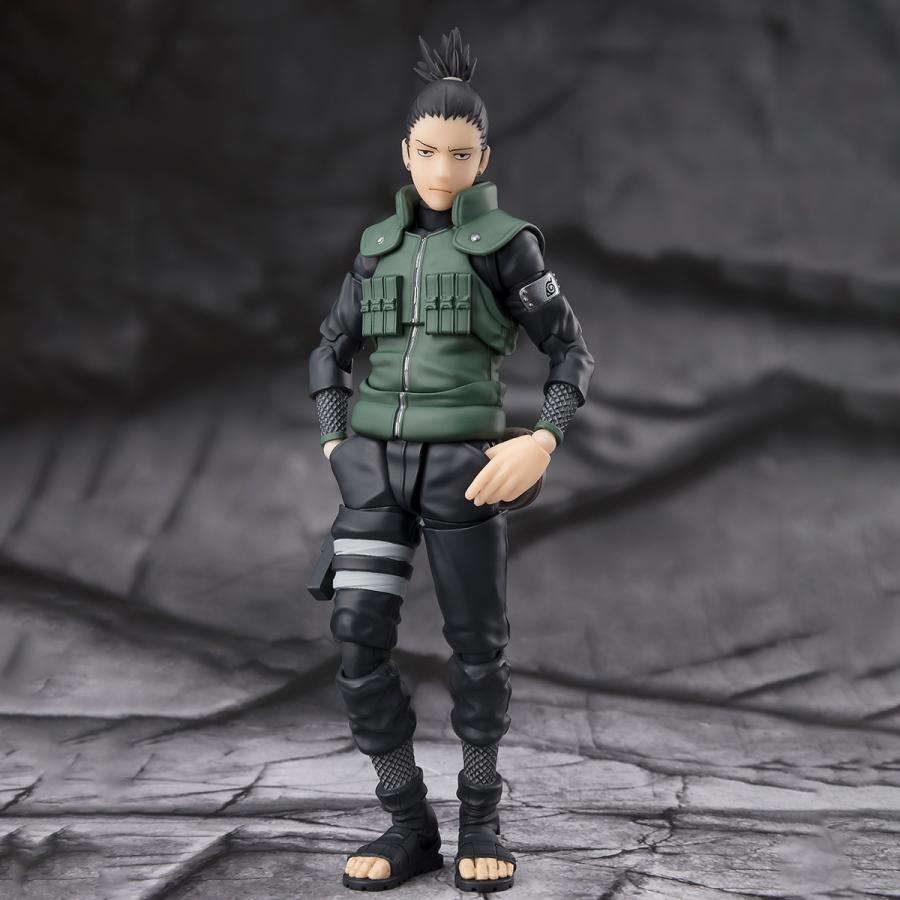 Naruto: Shippuden / Figur Shikamaru Nara - Brillanter Stratege - S.H.Figuarts Bandai