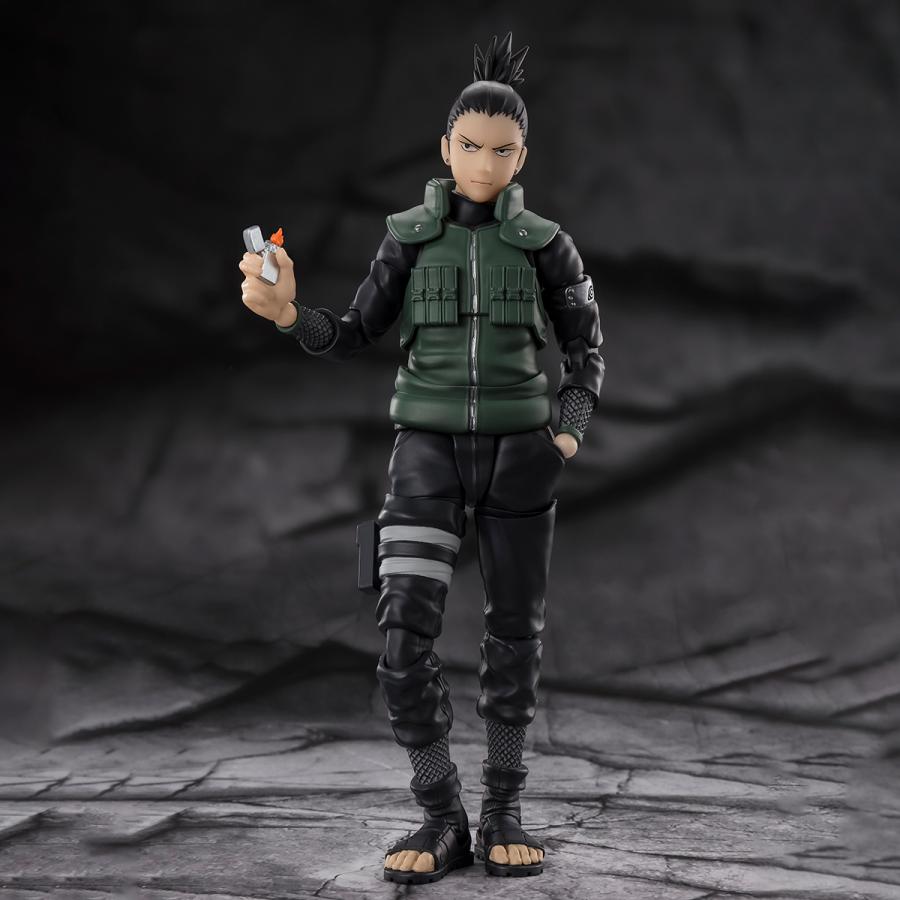 Naruto: Shippuden / Figur Shikamaru Nara - Brillanter Stratege - S.H.Figuarts Bandai