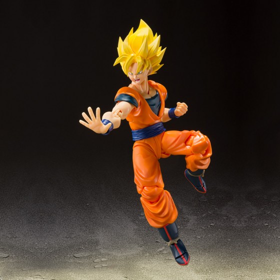 Dragon Ball Z Super Saiyan Full Power Son Goku S.H.Figuarts Bandai Figur