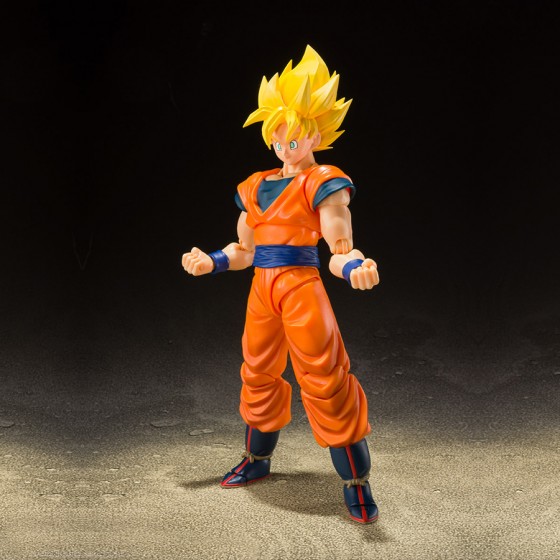 Dragon Ball Z Super Saiyan Full Power Son Goku S.H.Figuarts Bandai Figur