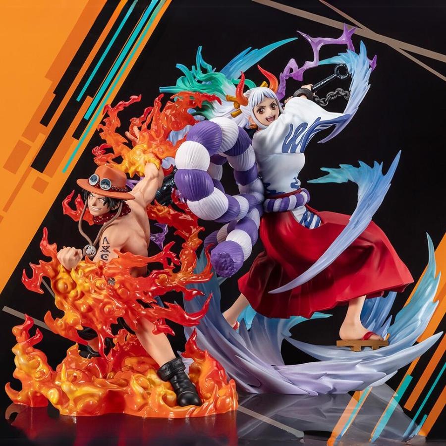 One Piece / Pack 2 figurines Yamato + Portgas.D.Ace -One Piece Bounty Rush 5th Anniversary- Figuarts Zero Extra Battle