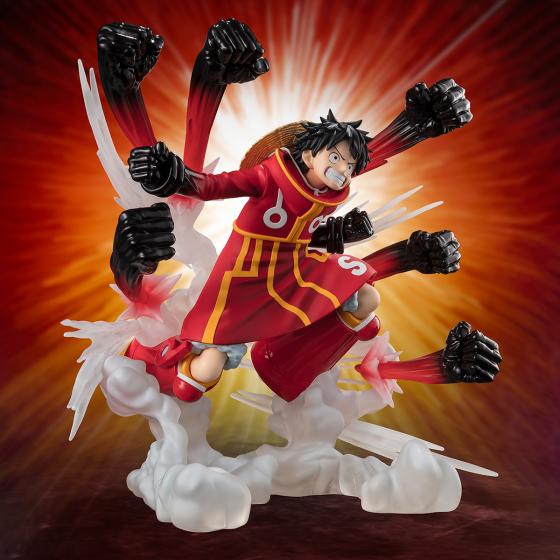 One Piece / Monkey.D.Luffy Figur -Gum-Gum Hawk Gatling- [Extra Battle] Figuarts Zero