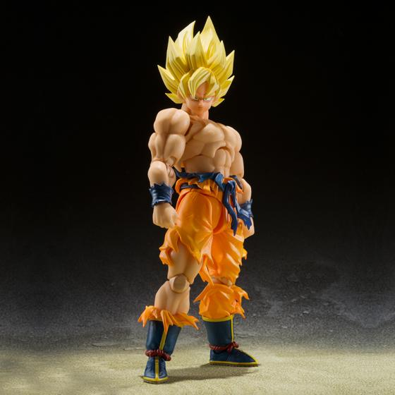 Damaged Box : Dragon Ball Z / Figure Super Saiyan Son Goku [Legendary Super Saiyan] S.H.Figuarts Bandai (Rerun)