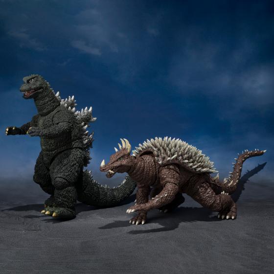 Godzilla / Anguirus-Figur [1972] S.H.MonsterArts