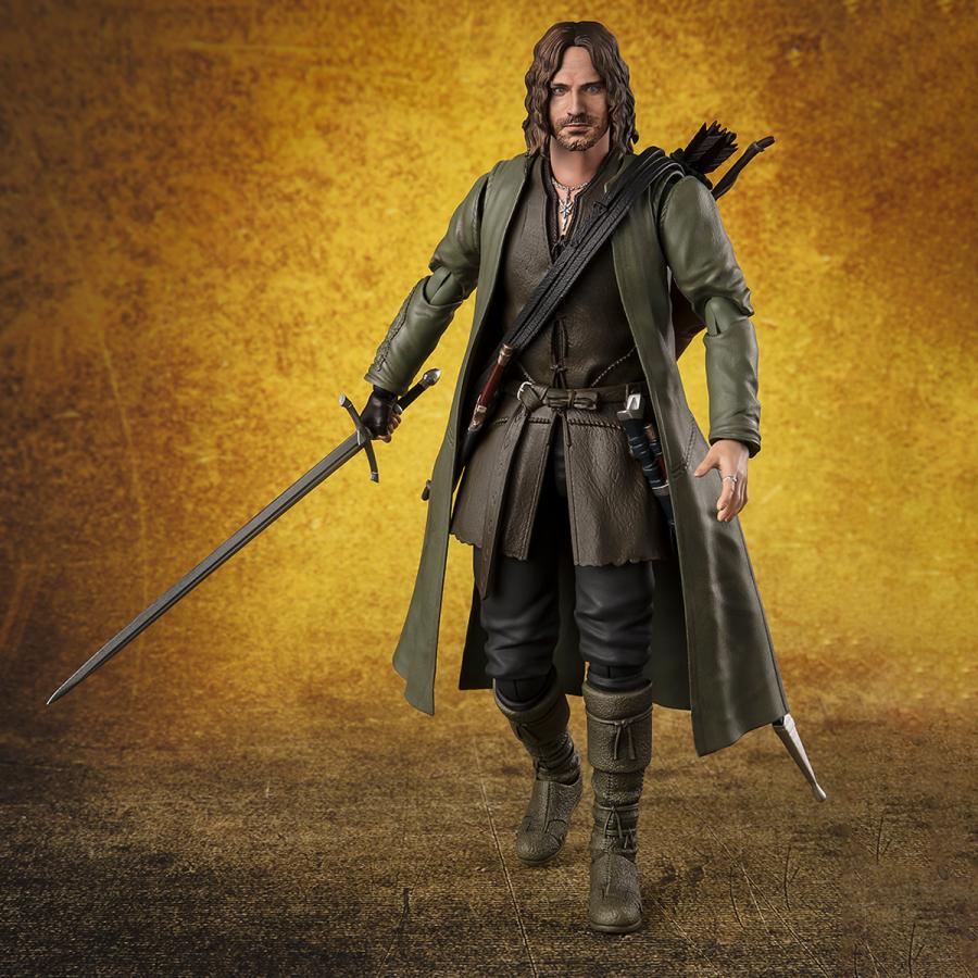 Le seigneur des anneaux / Figurine Aragorn S.H.Figuarts Bandai