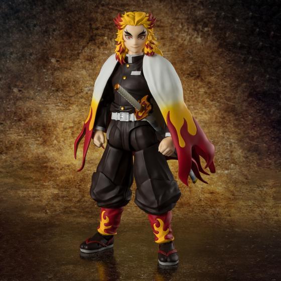 Demon Slayer / Figurine Kyojuro Rengoku S.H.Figuarts Bandai