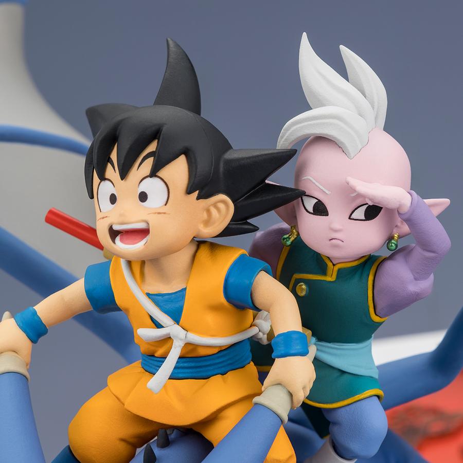 Dragon Ball Daima / Figur Son Goku (mini) & Supreme Kai (mini) - Welcome to the Great Adventure! - FiguartsZERO Bandai