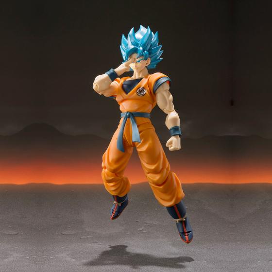 Figurine Dragon Ball Super Broly SSGSS Son Goku S.H.Figuarts Bandai