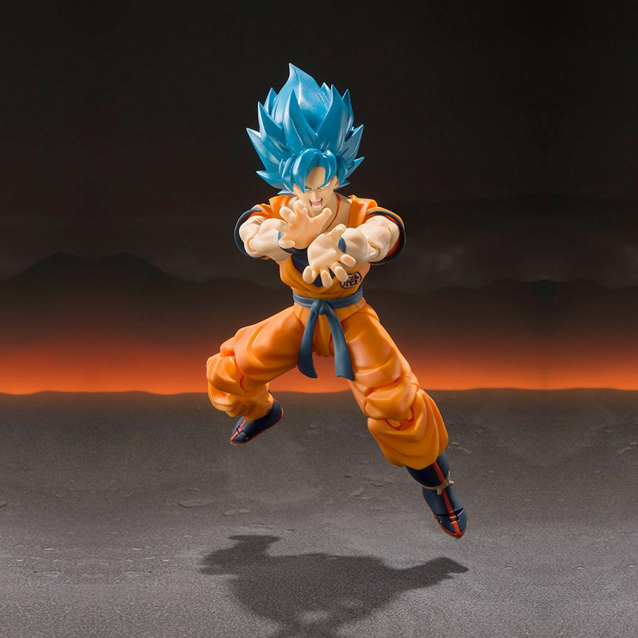 Dragon Ball Super Broly SSGSS Son Goku S.H.Figuarts Bandai Action Figure