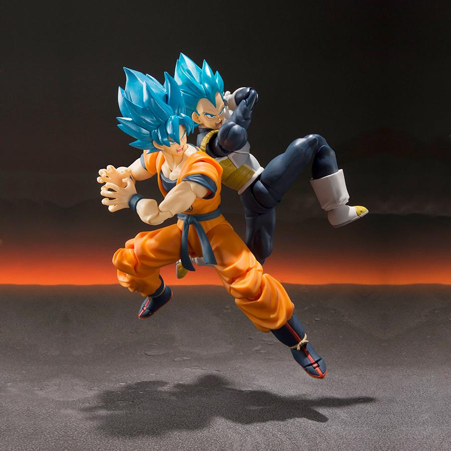 Figurine Dragon Ball Super Broly SSGSS Son Goku S.H.Figuarts Bandai