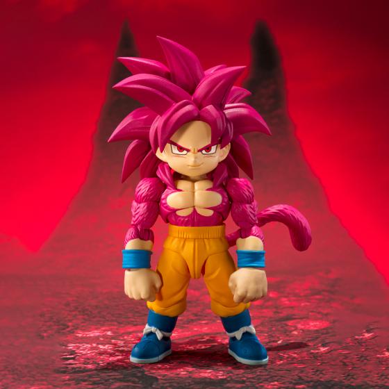 Dragon Ball Daima / Figurine Super Saiyan 4 Son Goku (Mini) S.H.Figuarts