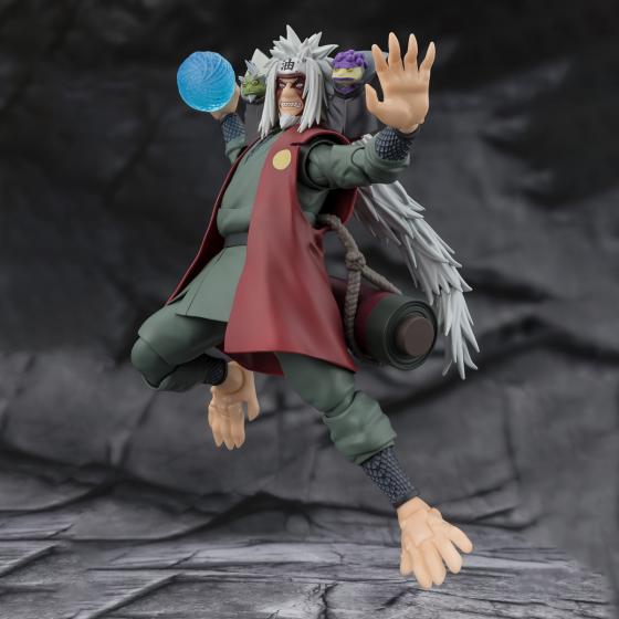 Naruto / Figurine Jiraiya -Hidden Leaf Heroic Master Sage- (Sage Mode Set) S.H.Figuarts Bandai