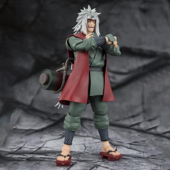 Naruto / Figurine Jiraiya -Hidden Leaf Heroic Master Sage- (Sage Mode Set) S.H.Figuarts Bandai