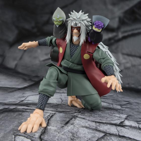 Naruto / Figurine Jiraiya -Hidden Leaf Heroic Master Sage- (Sage Mode Set) S.H.Figuarts Bandai