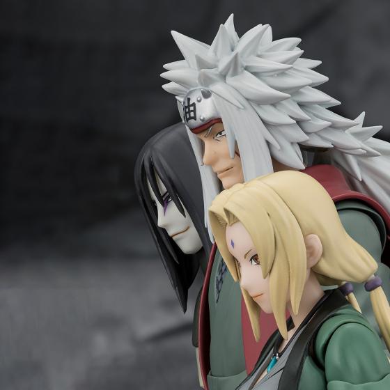 Naruto / Figurine Jiraiya -Hidden Leaf Heroic Master Sage- (Sage Mode Set) S.H.Figuarts Bandai