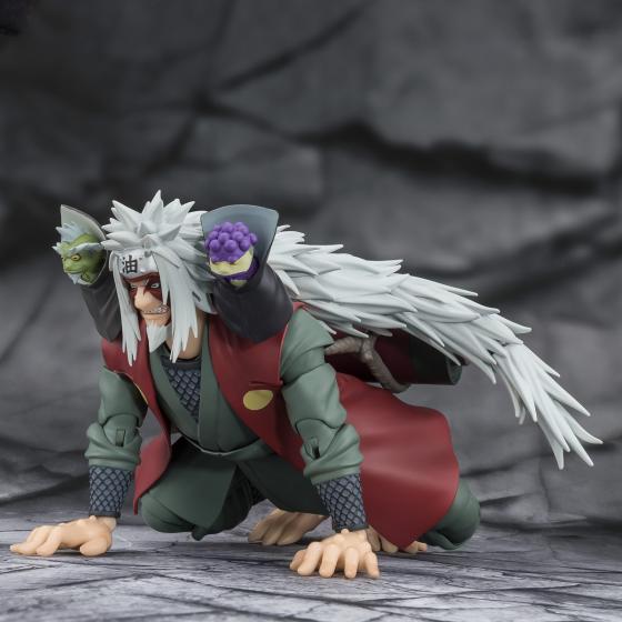 Naruto / Figurine Jiraiya -Hidden Leaf Heroic Master Sage- (Sage Mode Set) S.H.Figuarts Bandai