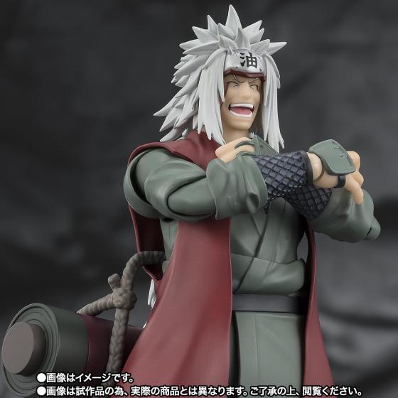 Naruto / Figurine Jiraiya -Hidden Leaf Heroic Master Sage- (Sage Mode Set) S.H.Figuarts Bandai