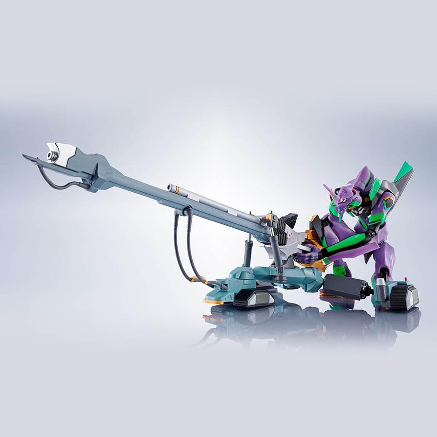 The Robot Spirits OP Yashima Cannon + ESV + TPG Set - Evangelion