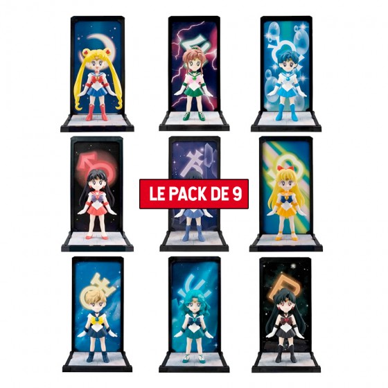 Sailor Moon - Pack 9 figurines Tamashii Buddies