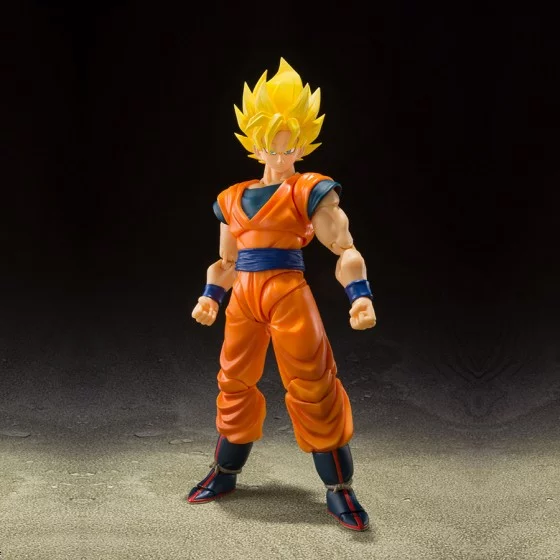  TAMASHII NATIONS - Super Saiyan Son Goku Legendary Super Saiyan  Dragon Ball Z, S.H. Figuarts Action Figure : Toys & Games
