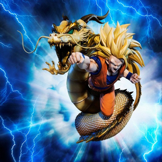 Dragon Ball Z Super Saiyan 3 Son Goku -Dragon fist explosion - Figuarts Zero
