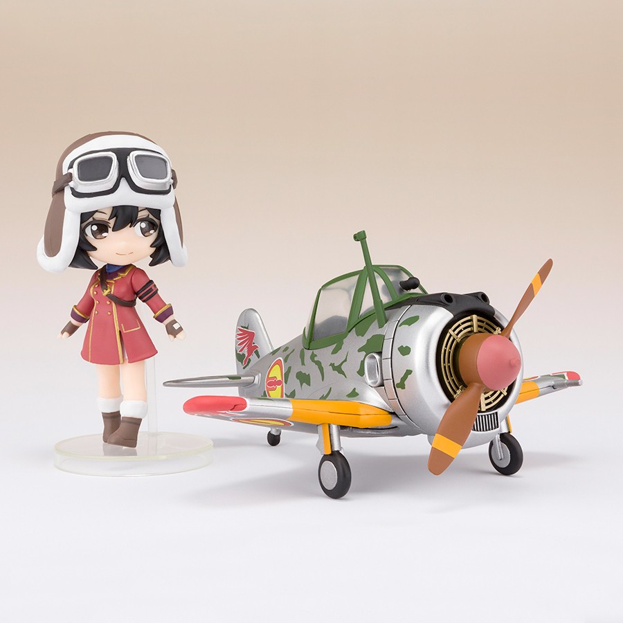 Kotobuki Squadron Kylie & Hayabusa Figuarts Mini Figure