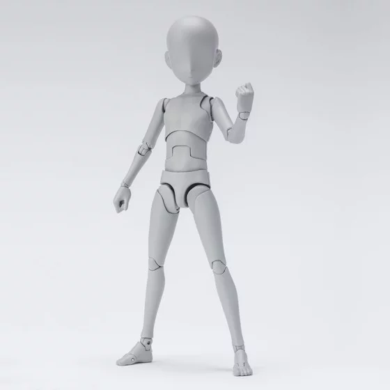 PVC Action Figure Body Kun Ken Sugimori Edition DX SET Gray Color Ver. S.H. Figuarts Bandai Tamashii Nations