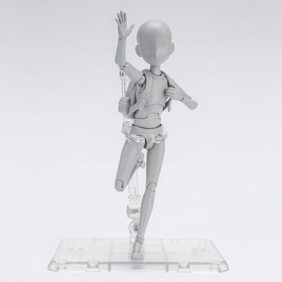 Figurine PVC articulée Body Kun Ken Sugimori Edition DX SET Gray Color Ver. S.H.Figuarts Bandai Tamashii Nations