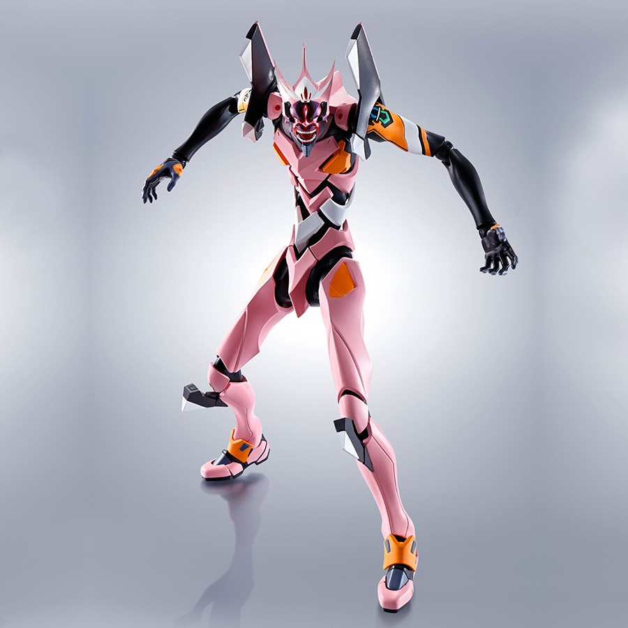 Manga PVC Action Figure Evangelion Production Model-08 Gamma The Robot Spirits Bandai Tamashii Nations