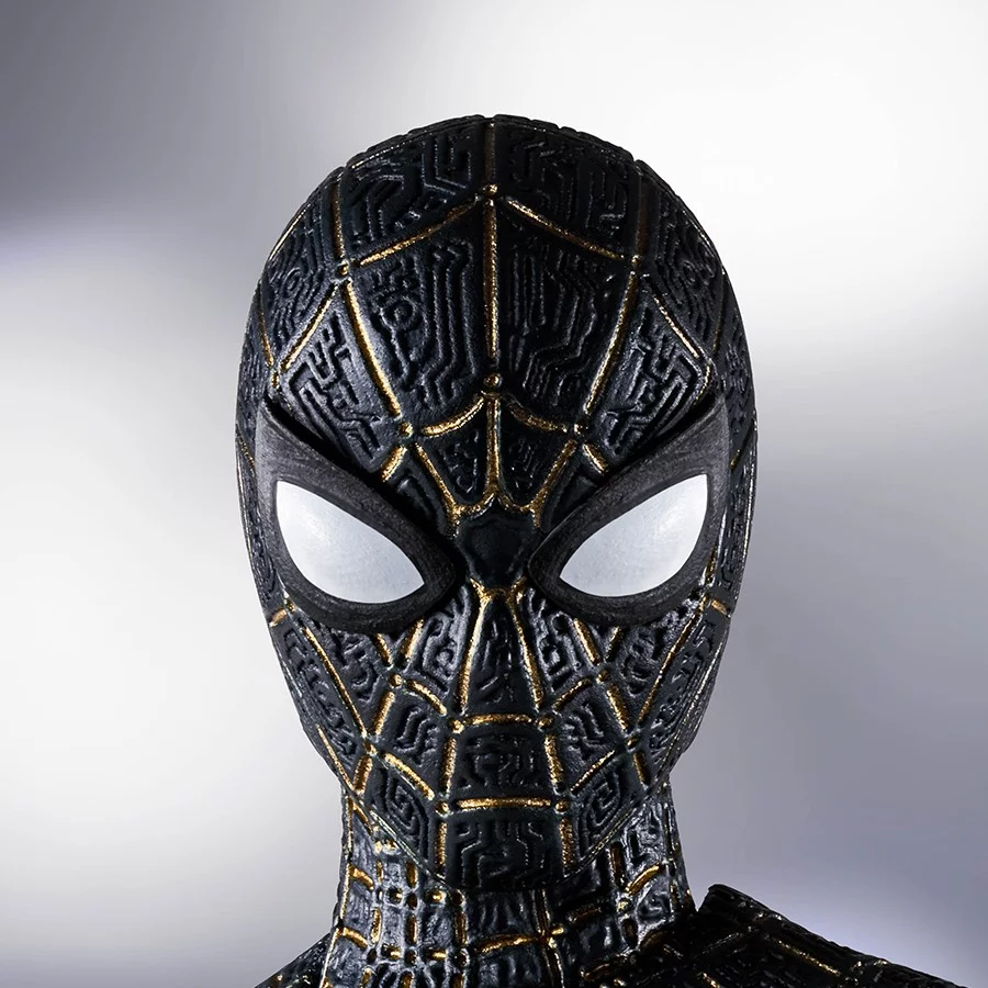 Spider-Man Black & Gold Suit No Way Home S.H.Figuarts Bandai Figure