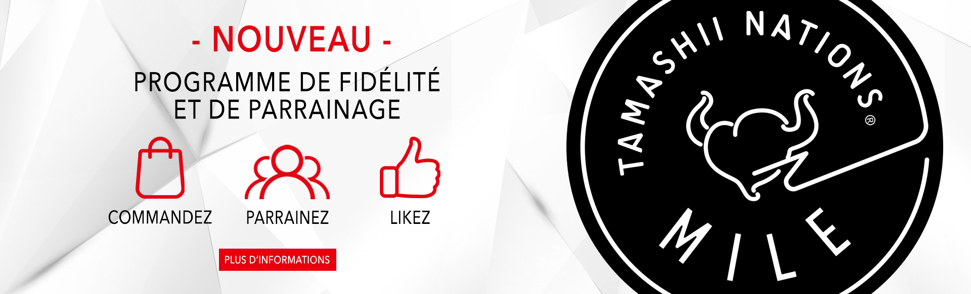 Nouveau Programme de Fidélité et de Parrainage